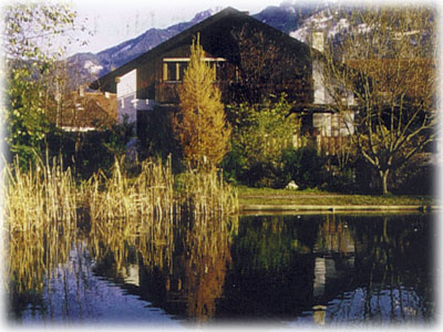 Haus am Weiher - Ferienwohnungen in Schwangau mit Blick auf Schloss Neuschwanstein